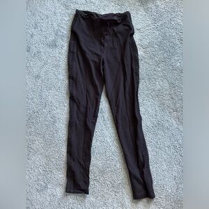 Thick black stretch pants/leggings